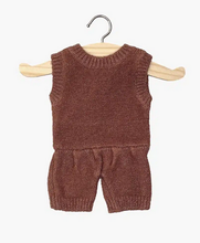 Afbeelding in Gallery-weergave laden, Paola Reina, Minikane summersuit Orlando - knitted aubergine