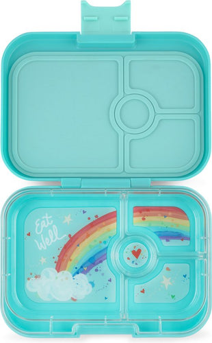 Yumbox, lunchbox panino 4 vakken - minty rainbow