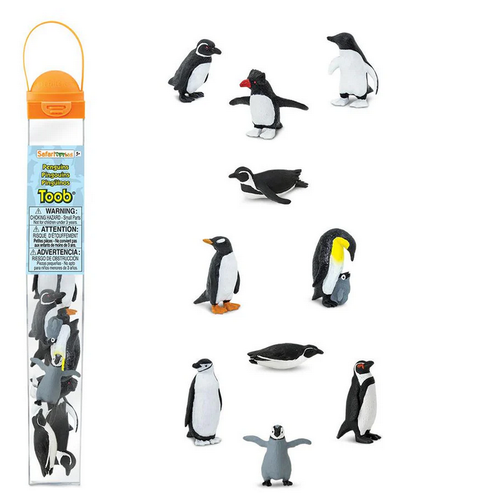 Safari, Toob set speelfiguurtjes - penguins