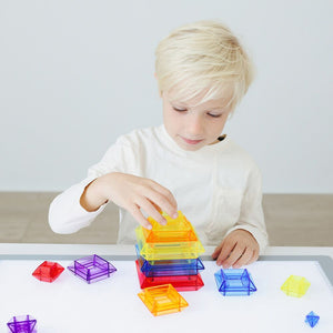 Miniland LightPad, transparante stapel piramide