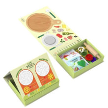 Afbeelding in Gallery-weergave laden, Childgen, natuurlijke speel klei - pizza set