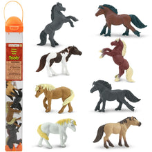 Afbeelding in Gallery-weergave laden, Safari, Toob set speelfiguurtjes - Ponies