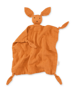 Bemini, knuffeldoekje bunny - pumpkin