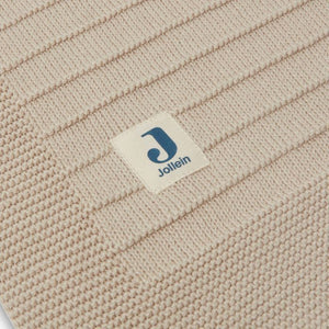 Jollein, dekentje - pure knit nougat