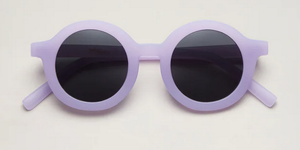 Babymocs, zonnebril  signature round - purple
