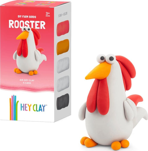 Hey Clay, boetseerklei - rooster