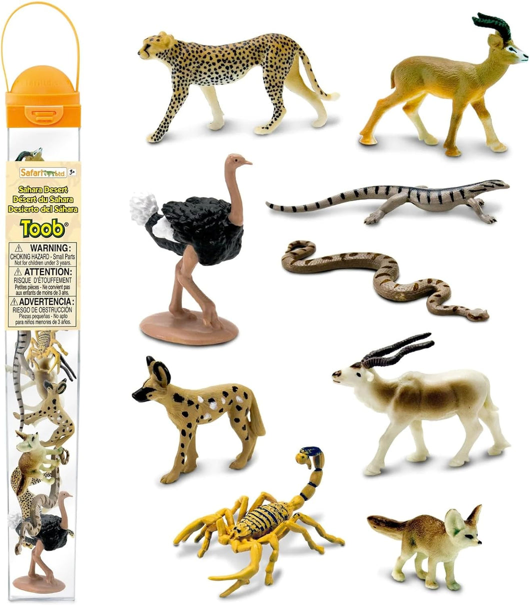 Safari, Toob set speelfiguurtjes - Sahara Desert