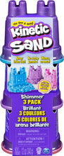 Afbeelding in Gallery-weergave laden, Kinetic sand, 3-pack shimmer sand