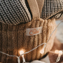 Afbeelding in Gallery-weergave laden, Silly Silas, granny maillot zonder voetjes - rib light brown