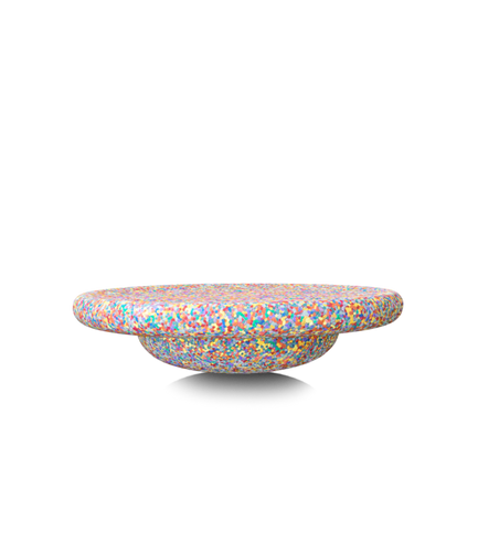 Stapelstein, balance board - super confetti
