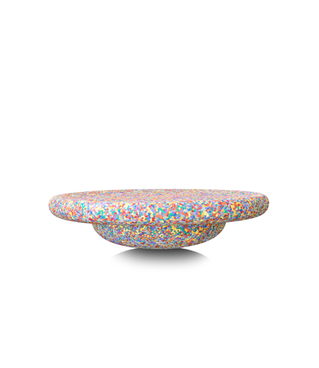 Stapelstein, balance board - super confetti