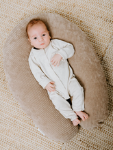 Afbeelding in Gallery-weergave laden, Baby&#39;s only, kruippakje - melange warm linen