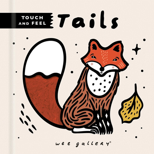 Wee Gallery, voelboekje - tails
