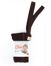 Afbeelding in Gallery-weergave laden, Silly Silas, teddy maillot zonder voetjes - chocolate brown