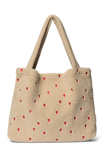 Studio Noos, mom bag - chunky teddy hearts