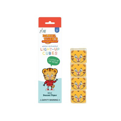 Glo Pals, light up bath cubes - Daniel Tiger