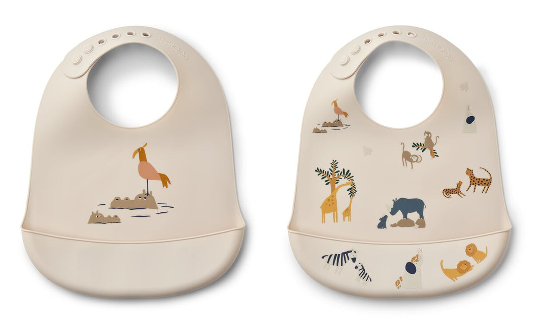 Liewood, Tilda silicone slabbetjes (2) - all together