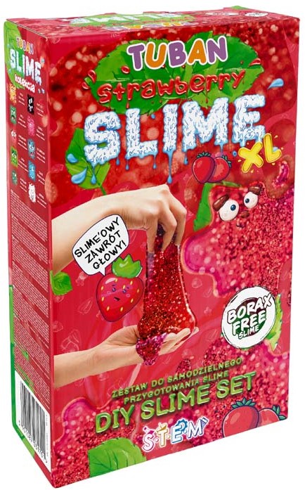 Tuban, DIY slime set XL - strawberry