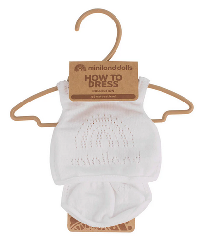 Miniland, poppenkleertjes - underwear set
