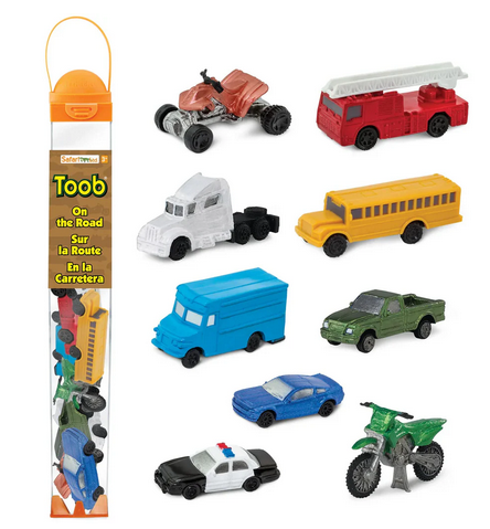 Safari, Toob set speelfiguurtjes - Vehicles