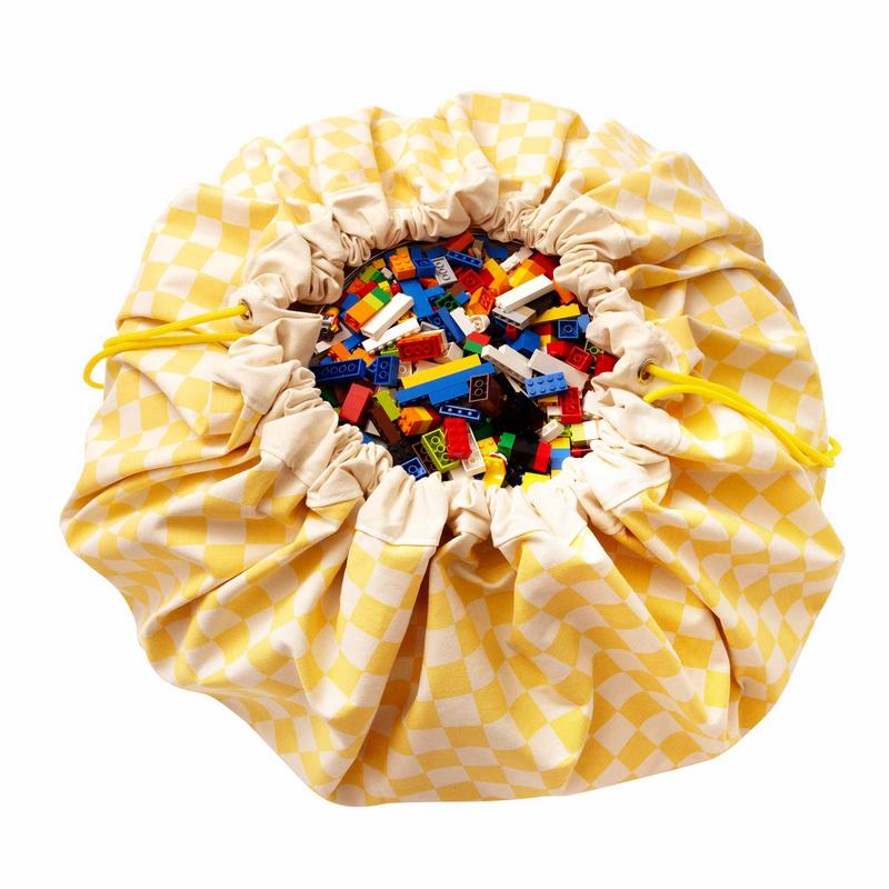 Play & Go, opbergzak - vichy yellow