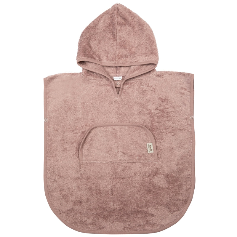 Timboo, V-hals poncho mellow mauve