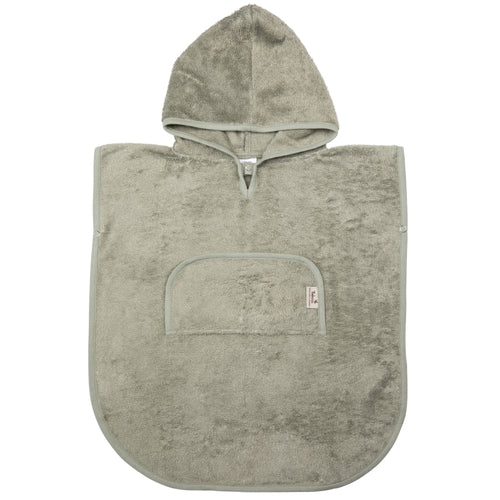 Timboo, V-hals poncho whisper green