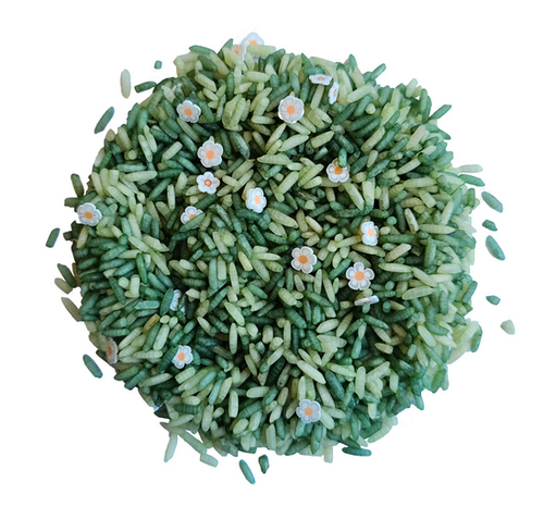 Grennn, speelrijst - white flower mix