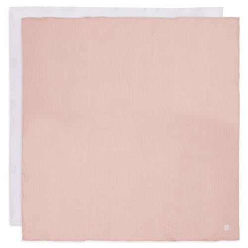 Jollein, swaddle set - wild rose / ivory