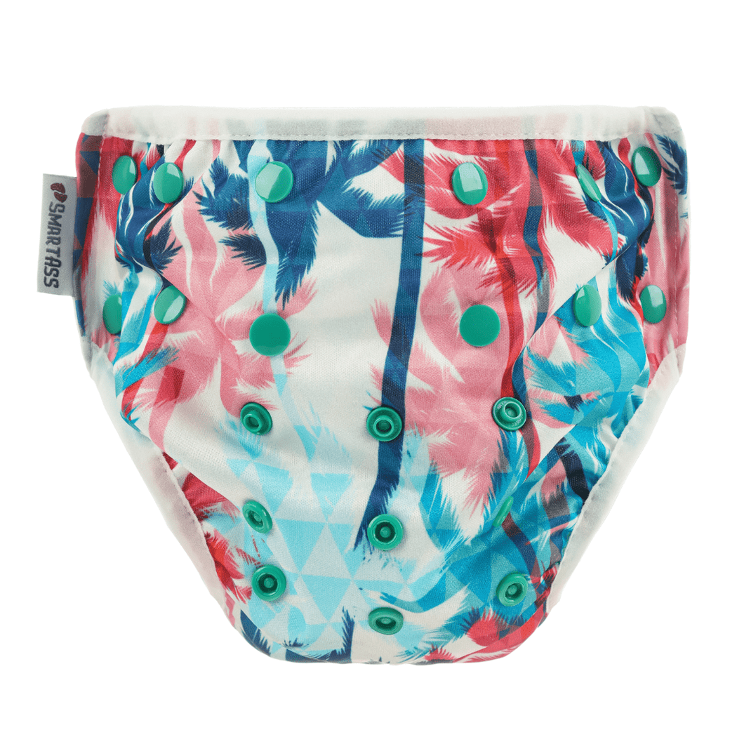 SmartAss diapers, zwemluier - tropical