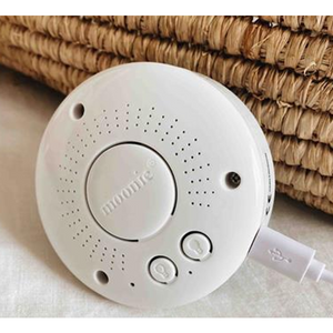 Moonie, knuffelbeer light & sound - honey natur