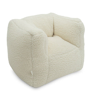 Fauteuil, teddy off white