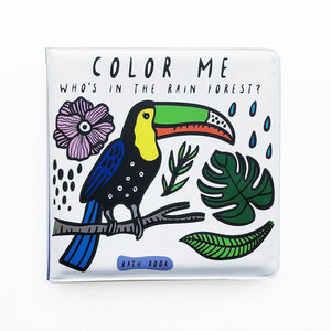 Wee Gallery, badboek - color me rainforest