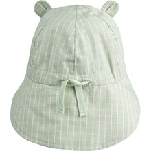Afbeelding in Gallery-weergave laden, Liewood, Gorm zonnehoedje - dusty mint/cream check / SWIM AWAY