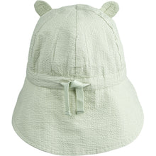 Afbeelding in Gallery-weergave laden, Liewood, Gorm zonnehoedje - dusty mint/cream check / SWIM AWAY