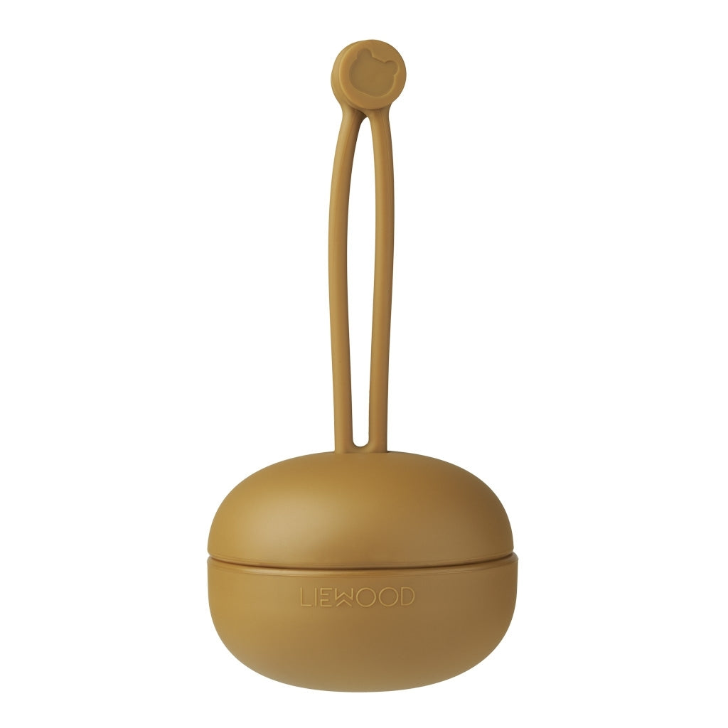 Liewood, pacifier box Philip - golden caramel