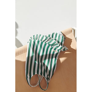 Liewood, badpak Amara - garden green sandy stripe