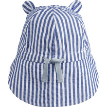 Afbeelding in Gallery-weergave laden, Liewood, Gorm zonnehoedje - surf blue/cream stripe / SWIM AWAY