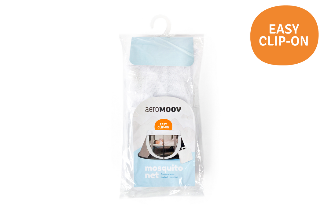 AeroMoov, muggennet voor instant reisbed - wit