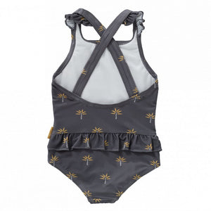 Fresk, badpak palm tree - steel grey