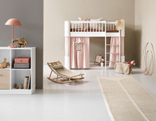 Afbeelding in Gallery-weergave laden, Oliver Furniture - gordijn voor Low loft bed Wood - rose