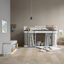 Afbeelding in Gallery-weergave laden, Oliver Furniture - Low loft bed Wood+ oak