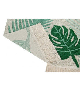 Lorena Canals, wasbaar tapijt - tropical green