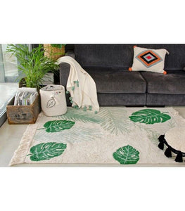Lorena Canals, wasbaar tapijt - tropical green