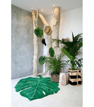 Afbeelding in Gallery-weergave laden, Lorena Canals, wasbaar tapijt - monstera leaf