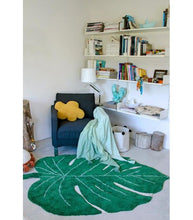 Afbeelding in Gallery-weergave laden, Lorena Canals, wasbaar tapijt - monstera leaf