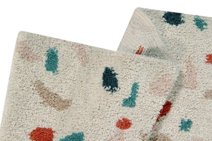 Lorena Canals, wasbaar tapijt - terrazzo marble