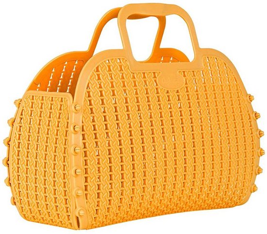 Aykasa, foldable mini bag - egg yellow