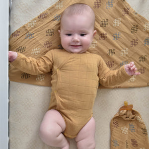 Lodger, tetra longsleeve body - honey