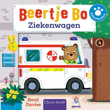 Afbeelding in Gallery-weergave laden, Schuifboekje, Beertje Bo - ziekenwagen